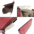 Bottega Veneta Pouch Pink Leather Gunmetal Small Bag — view 5