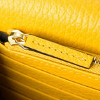 Gucci Shoulder Bag Dollar Calf Yellow — view 9
