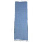 Loewe Scarf Light Blue Check Cleaned — view 3