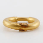 Chanel Coco Loop Vintage Gold Plated 22.6 g Earrings — view 9