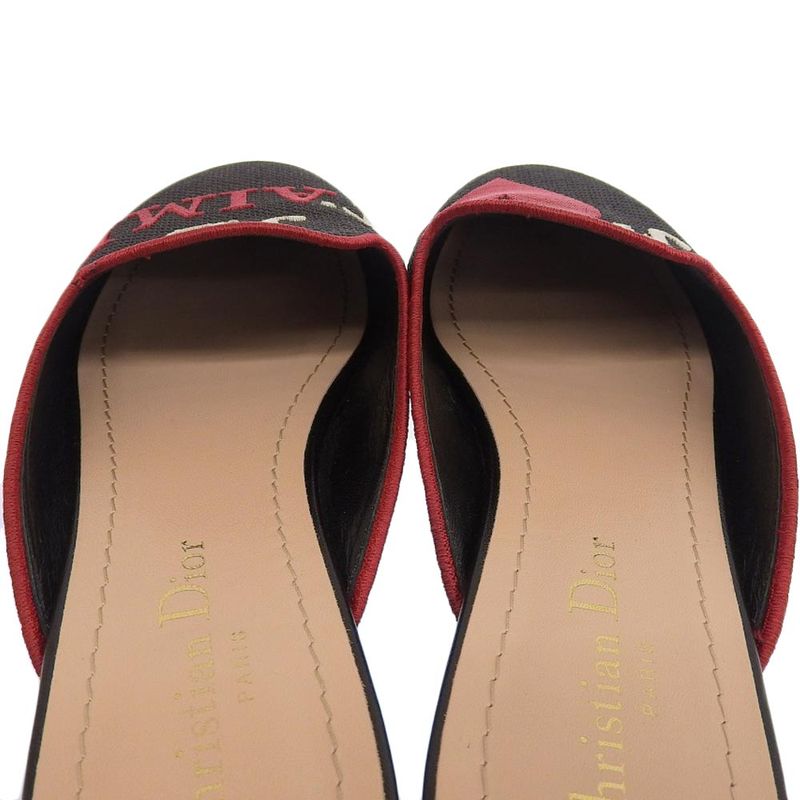 Dior 2019 Item Amour Heart Mules Sandals 36.5 Price — view 5