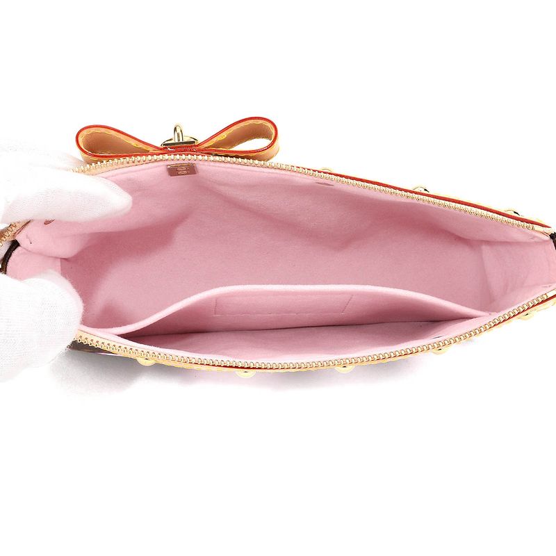 Louis Vuitton Shoulder Bag Pochette Accessoire Sakura Brown — view 5