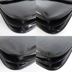 Prada Plachain Shoulder B6380 Black Nappa Swing Leather Bag — view 8