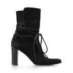 Hermes Suede Boots 36 Semelle Cuir Black — view 3