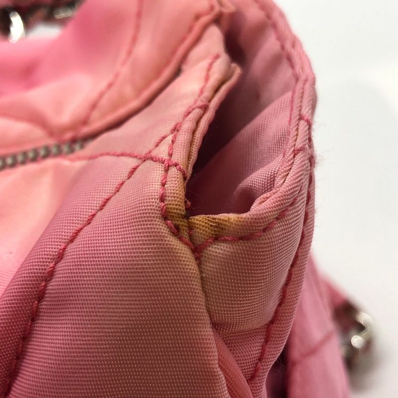 Prada Quilted 2-Way Mini Boston Bag Br2236 Triangle Logo Plate — view 7
