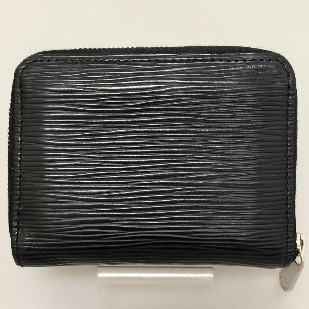 Louis Vuitton Epi Zippy Coin Purse Case Main Item Only Black — view 3