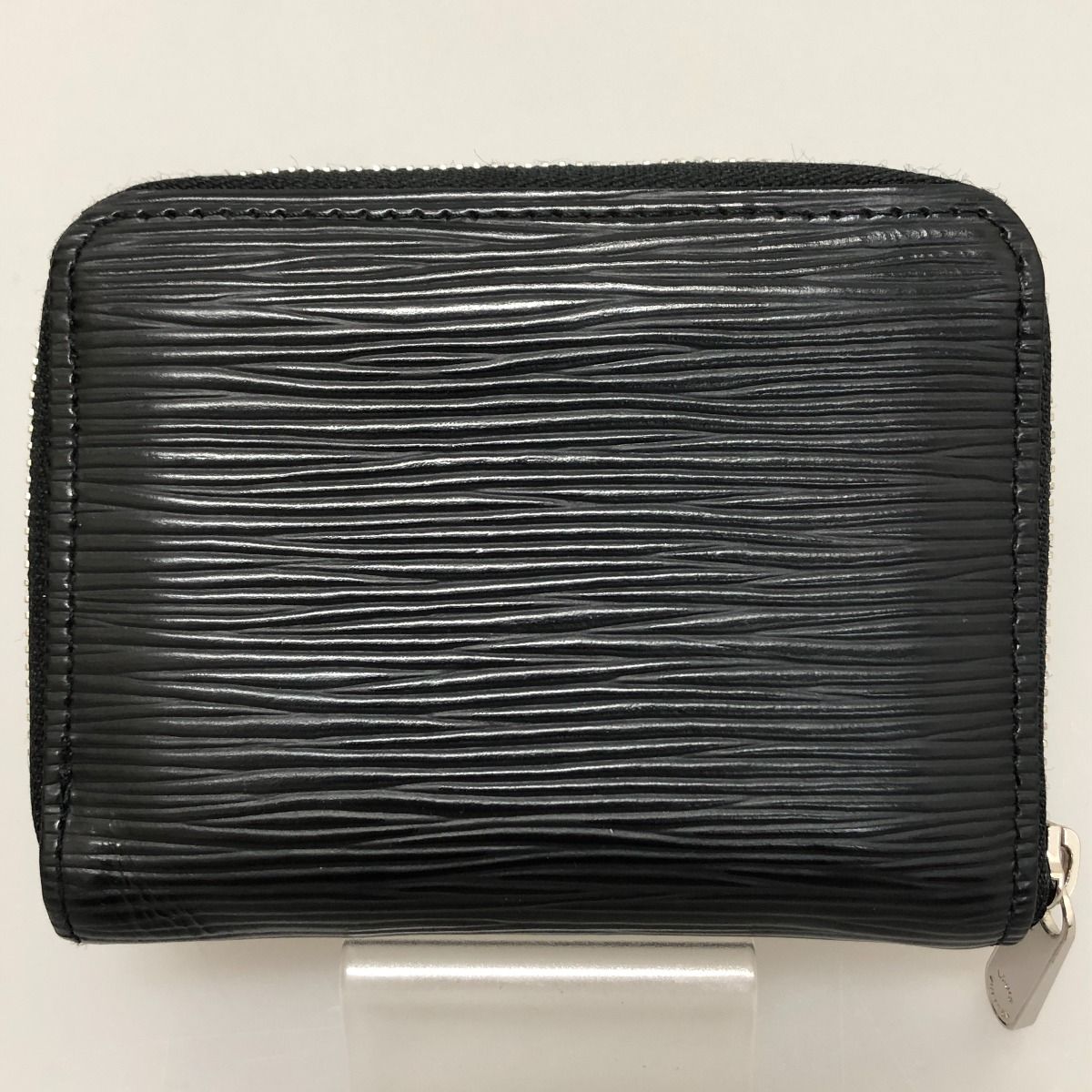 Louis Vuitton Epi Zippy Coin Purse Case Main Item Only Black — view 3
