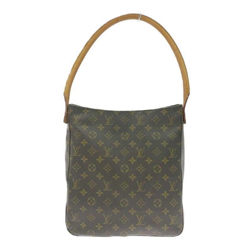 Louis Vuitton Monogram Looping GM Shoulder Bag Brown — view 4