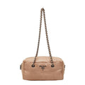 Prada Logo Pink Leather