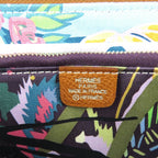 Hermes Azap Long Silk in Gold Veau Silver Round Zip Wallet — view 9