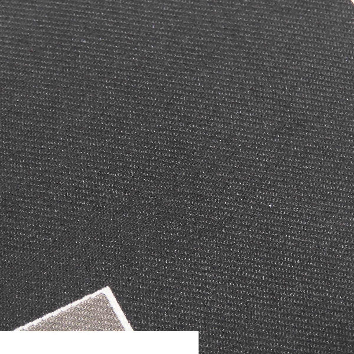 Chanel Scarf Black Silk CC Logo — view 6