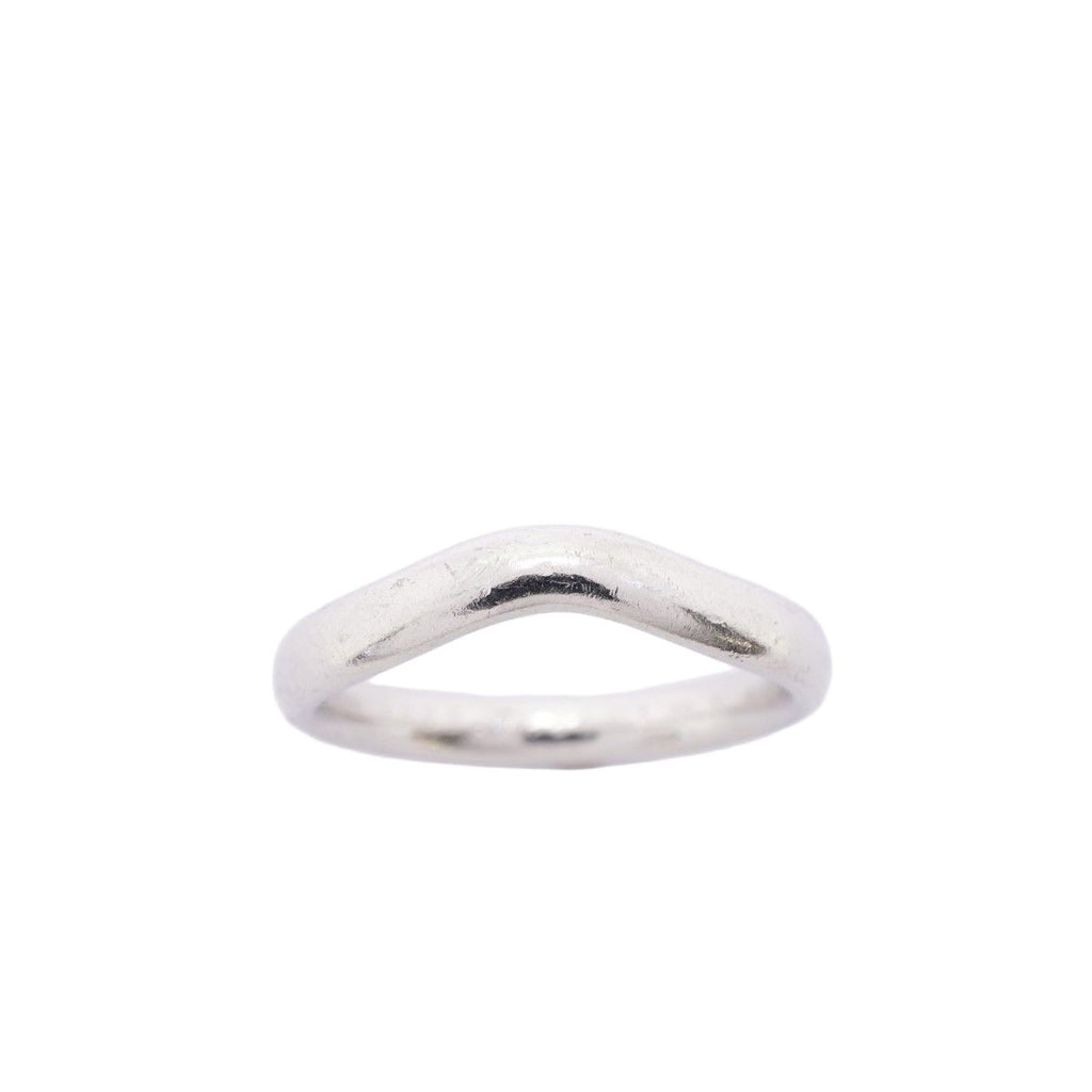 Tiffany & Co Ring T Cube Band Platinum — view 2