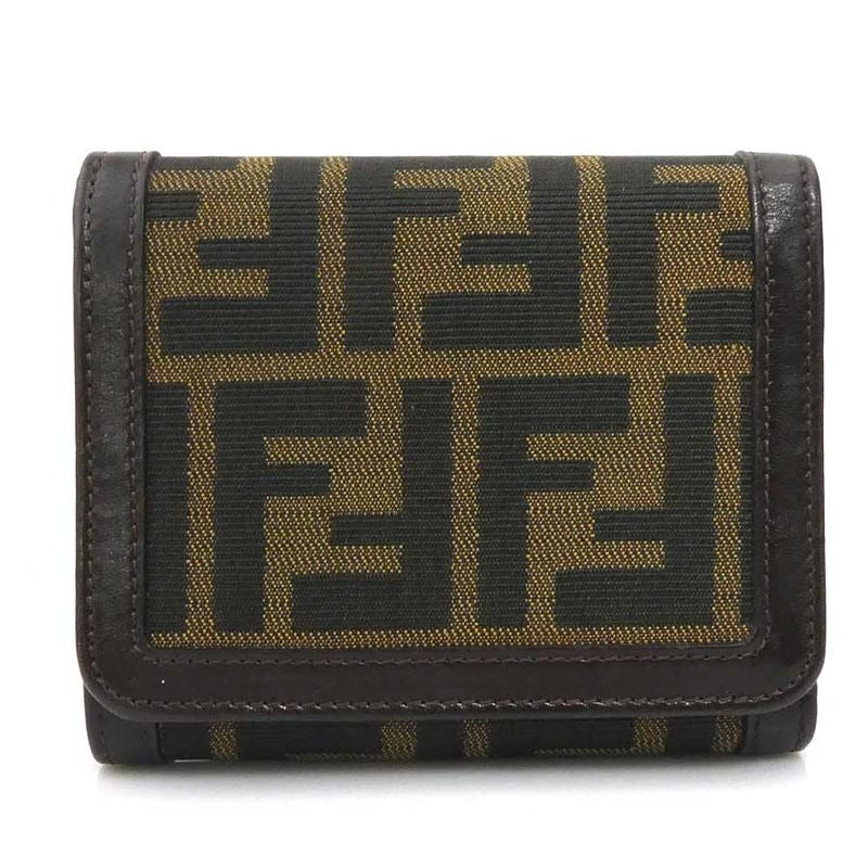 Fendi Trifold Wallet Zucca