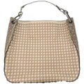 Bottega Veneta Intrecciato Mist Mink Snakeskin White Tote