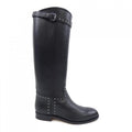 Hermes Long Size 37 Black Boots