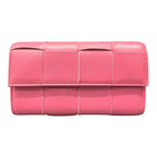 Bottega Veneta Cassette Large Flap Wallet Leather