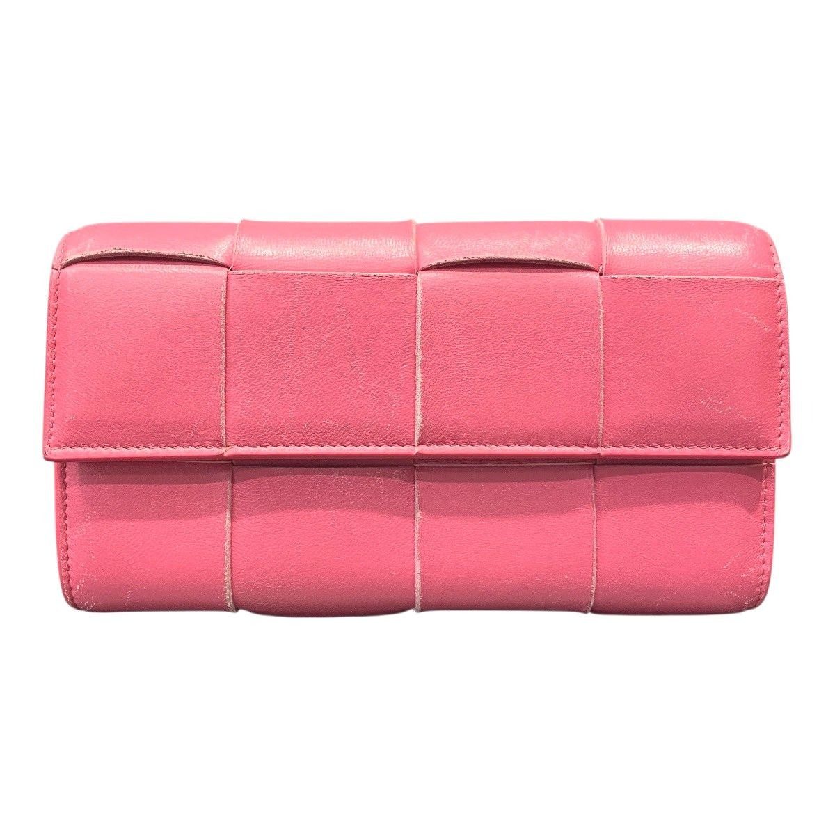 Bottega Veneta Cassette Large Flap Wallet Leather