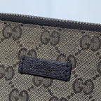 Gucci GG Canvas Shoulder Bag Brown — view 6