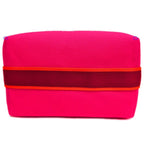Hermes Brid A Black GM Handbag Pouch Hibiscus Pink — view 5