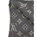Louis Vuitton Scarf Wool Silk Grey-beige — view 3