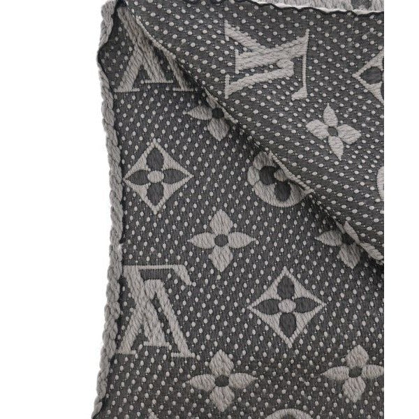 Louis Vuitton Scarf Wool Silk Grey-beige — view 3