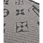 Louis Vuitton Scarf Wool Silk Grey-beige — view 4