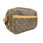 Louis Vuitton Shoulder Bag Monogram Reporter PM Brown — view 2