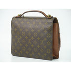 Louis Vuitton LV Monceau Monogram 2-Way Shoulder Bag Brown — view 2