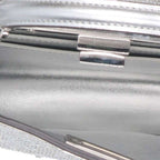 Fendi 8 Bn327 Peekaboo Icy Youth Small 2-Way FF Pattern Crystal Handbag — view 3
