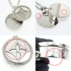 Louis Vuitton Necklace Twisted Flower Pendant Accessory — view 6