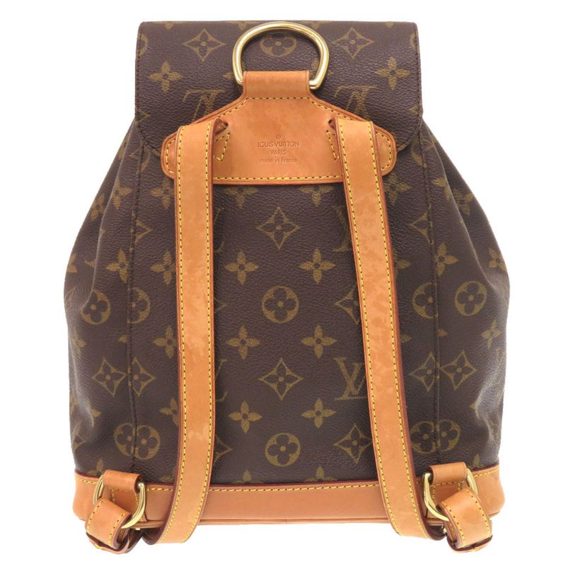 Louis Vuitton Montsouris MM Monogram Backpack Bag 1571 — view 2