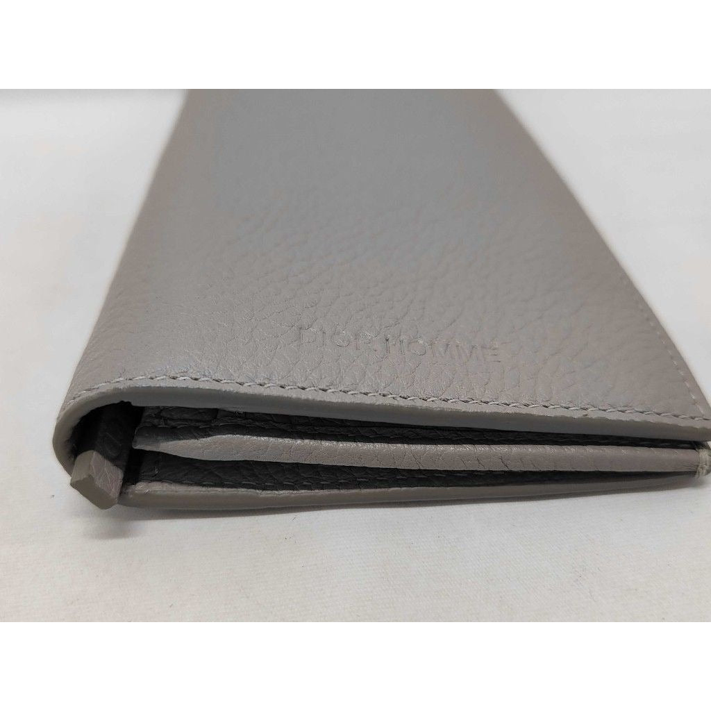 Dior Homme Wallet Gray Leather Bifold New — view 5