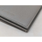 Dior Homme Wallet Gray Leather Bifold New — view 7