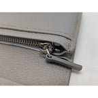 Dior Homme Wallet Gray Leather Bifold New — view 8