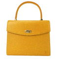 Louis Vuitton Handbag Malesherbes Epi Leather Yellow Gold Hardware Top