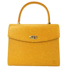 Louis Vuitton Handbag Malesherbes Epi Leather Yellow Gold Hardware Top