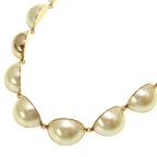 Dior Gold Metal Choker Accessory Necklace 0128 — view 3