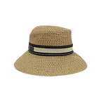 Dior D Bobby Wide Brim Hat 34 Dbp924 G153 Beige Black Size 57 — view 4