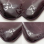 Gucci GG Imprime Brown Shoulder Bag Silver Hardware — view 8