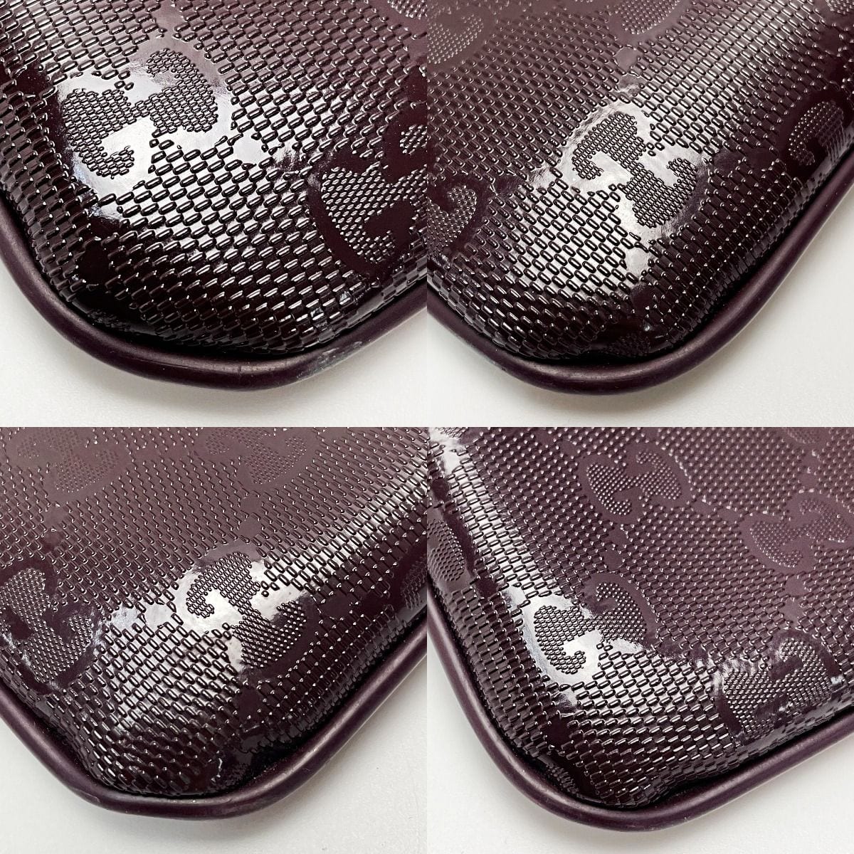 Gucci GG Imprime Brown Shoulder Bag Silver Hardware — view 8
