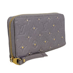 Louis Vuitton Wallet Monogram Empreinte Studded Zippy Gri Silver — view 2