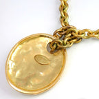 Chanel Coco Mark Gold Plated 93 P 110.4 g Necklace — view 6