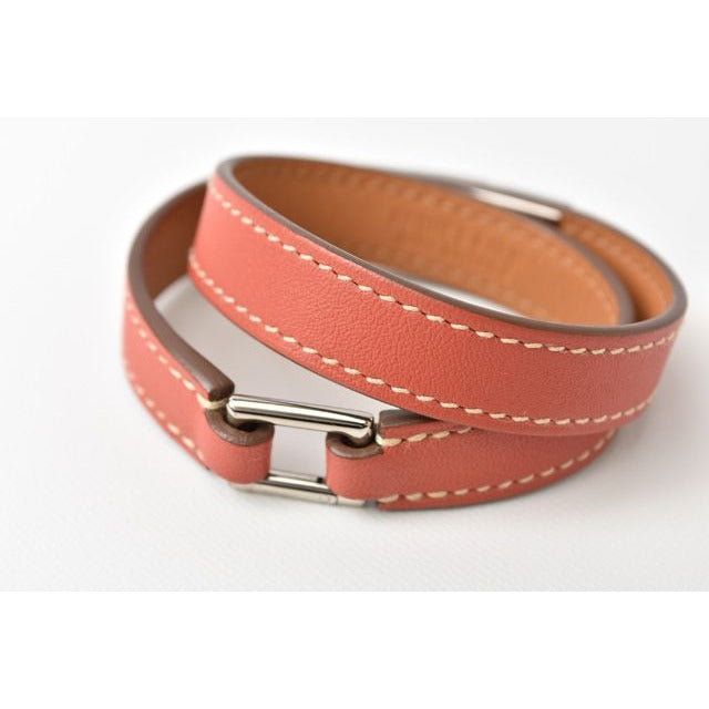 Hermes Bangle Bracelet Rival Doubletour XS Size — view 8