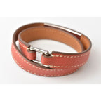 Hermes Bangle Bracelet Rival Doubletour XS Size — view 9