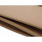 Celine Medium Strap Wallet Calfskin Nude Beige Citron Yellow Bicolor — view 5