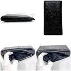 Saint Laurent Folding Long Wallet Black — view 3