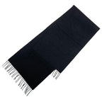 Louis Vuitton Scarf Cashmere LV Logo Black — view 2
