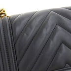 Chanel V-Stitch Mini Boy Shoulder Bag — view 5