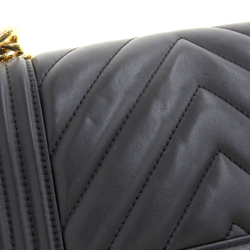 Chanel V-Stitch Mini Boy Shoulder Bag — view 5