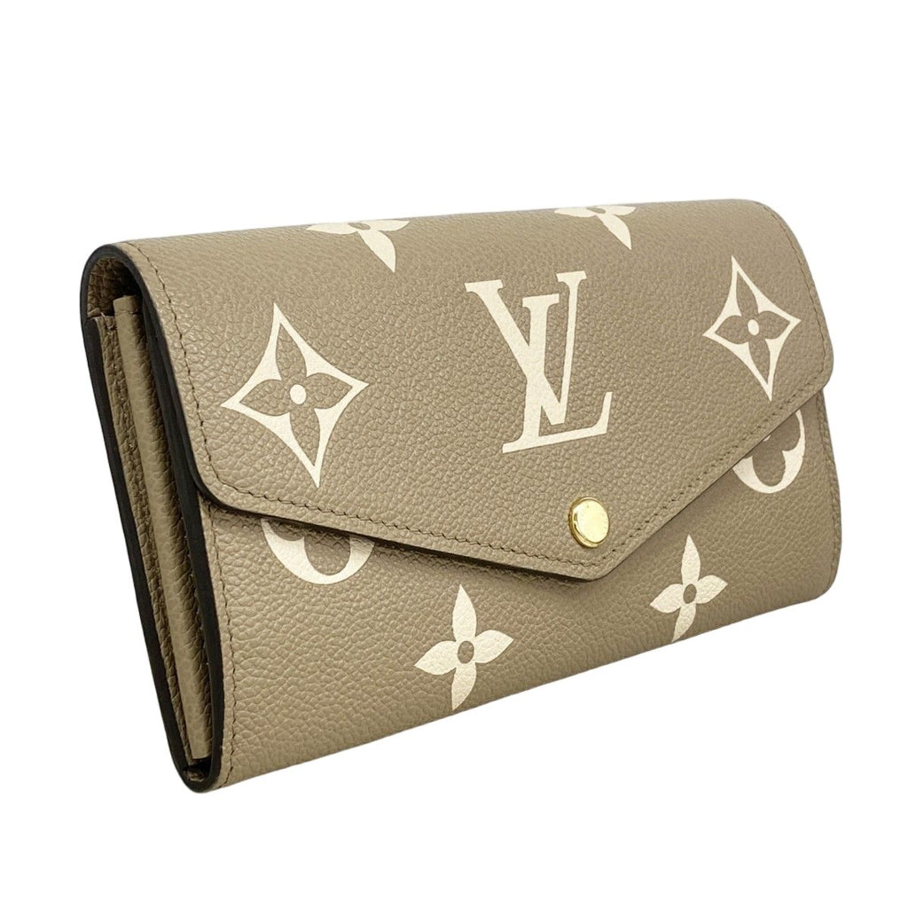 Louis Vuitton Wallet Monogram Empreinte Bicolor Portefeuille Sarah NM Tourterell — view 2